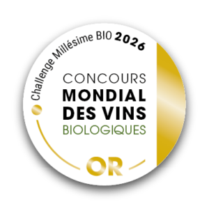 Challenge Millésime Bio 2026 - Médaille d'Or